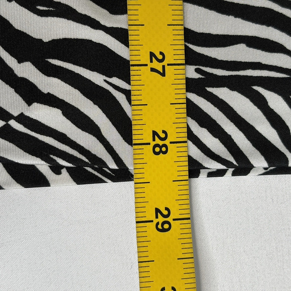 Dana Buchman Women's Zebra Blouse Size 1X Career Office Professional Stretchy - Picture 9 of 9